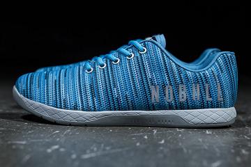 Blue Nobull Linear Men's Trainers | CA N1247W